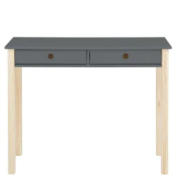 Schreibtisch in Grau mit Kiefer - Bradley