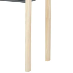 Schreibtisch in Grau mit Kiefer - Bradley