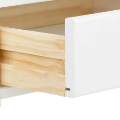 Schreibtisch in Weiß mit Kiefer - Cayman