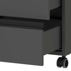 Schreibtisch Kombination in Dunkelgrau - Espnoz (zweiteilig)