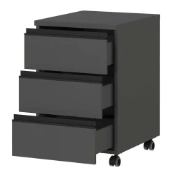 Schreibtisch Kombination in Dunkelgrau - Espnoz (zweiteilig)