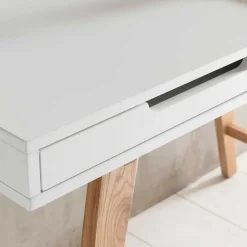 Schreibtisch mit Aufsatz & zwei Schubladen - Hank