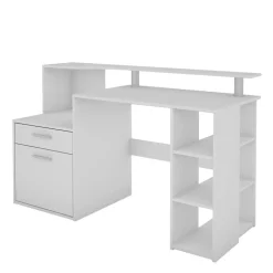 Schreibtisch mit Stauraum und Aufsatz - Caveira