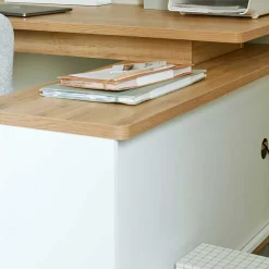 Schreibtisch mit Stauraum als Eckausführung - Xuana