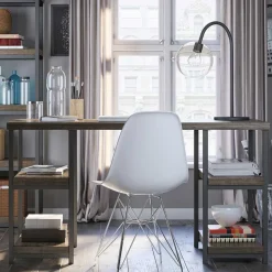 Schreibtisch mit vier offenen Fächern - Olavio