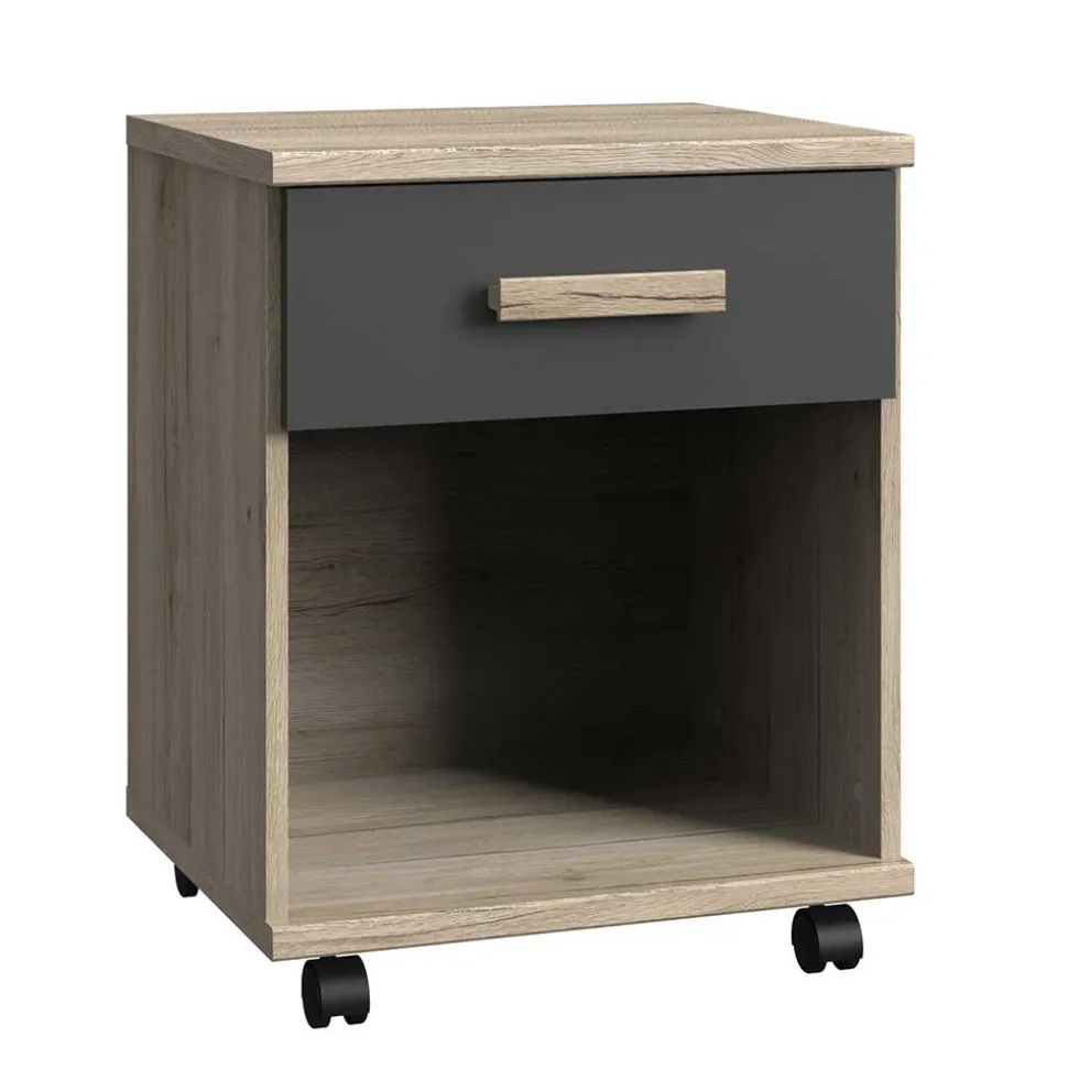 Schreibtisch Rollcontainer mit einer Schublade - Jilamenda