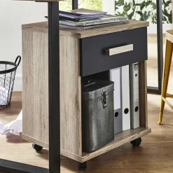 Schreibtisch Rollcontainer mit einer Schublade - Jilamenda