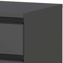 Schreibtisch Rollcontainer in Dunkelgrau - Espnoz