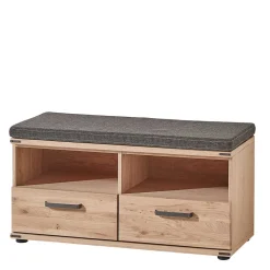 Schuhbank in Wildeiche & Graubraun - Konvava