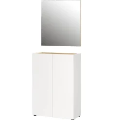 Schuhkommode und Wandspiegel Set - Cooking (zweiteilig)