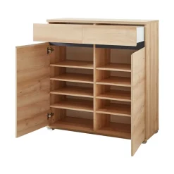 Schuhschrank Curelino in Buche