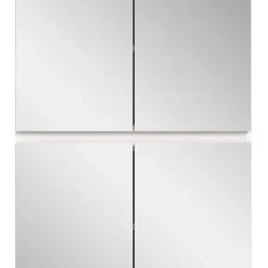 Schuhschrank mit vier Spiegeltüren - Suad