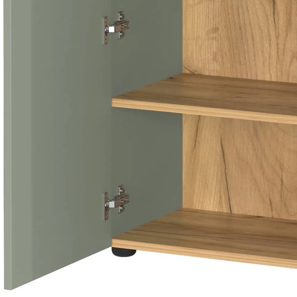 Schuhschrank und Spiegel Set - Bien (zweiteilig)