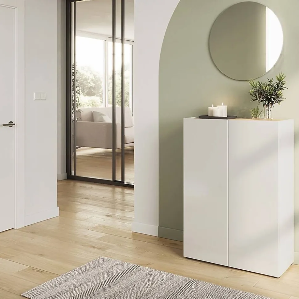 Schuhschrank und Spiegel Set - Cooking (zweiteilig)