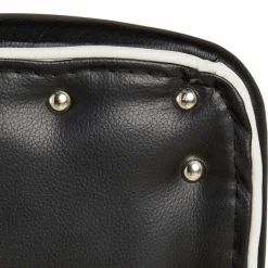 Schwarz Weißes Bartisch Set Barataria im Retro Diner Style (fünfteilig)