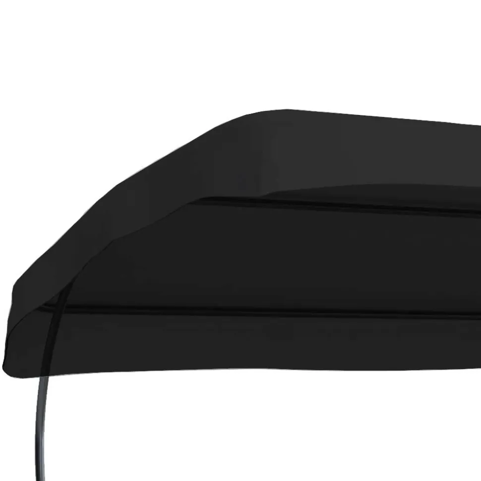 Schwarze Outdoorliege für zwei Personen - Valdi