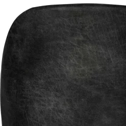 Schwarze Stühle aus Recyclingleder - Amaikan (2er Set)