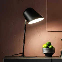 Schwarze Tischlampe aus Metall - Ravenna