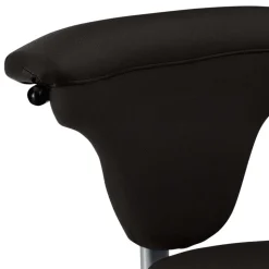 Schwarzer Drehstuhl Hocker höhenverstellbar - Careful