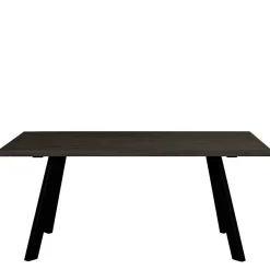 Schwarzer Eiche Esstisch & Stühle - Namac (fünfteilig)