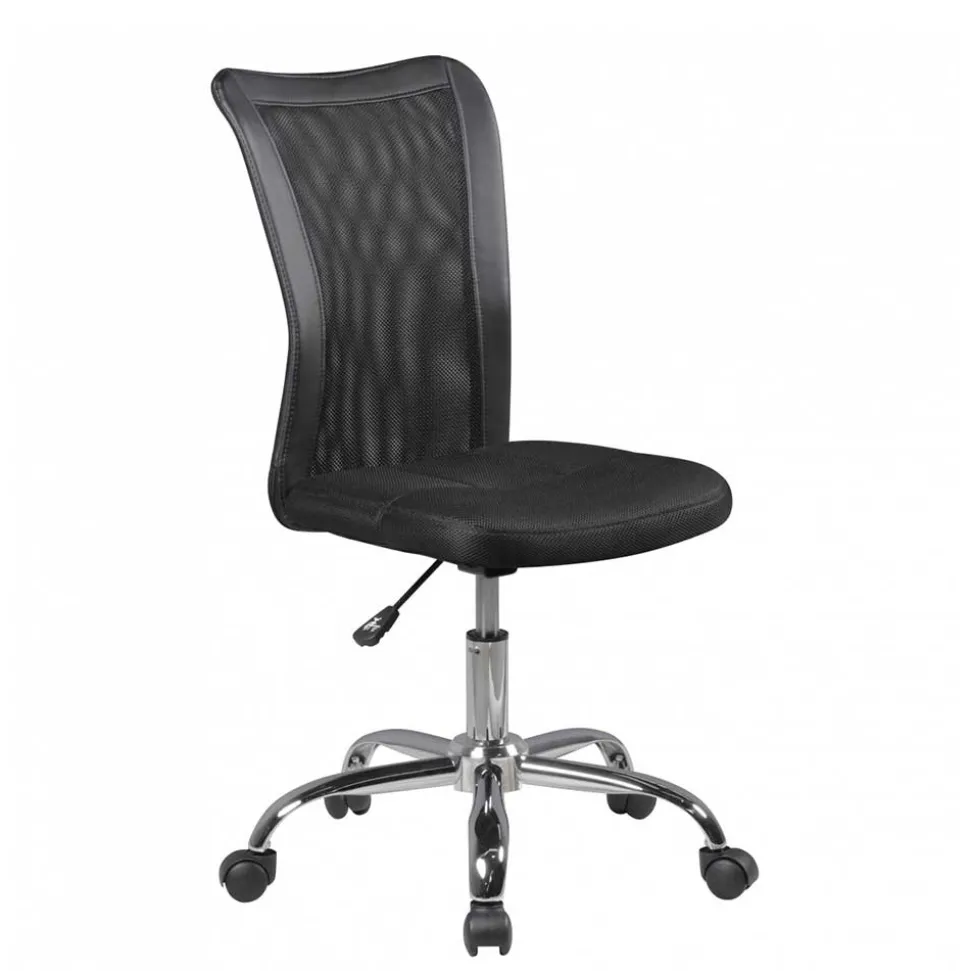 Schwarzer Schreibtischstuhl für Kinder - Symo