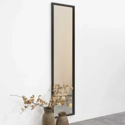 Schwarzer Spiegel 46x185x3 cm - Simpra