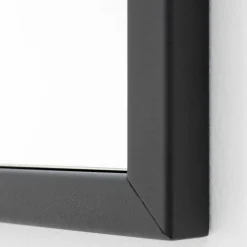 Schwarzer Spiegel 46x185x3 cm - Simpra