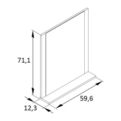 Schwarzes Flurmöbel Set - Anderian (vierteilig)