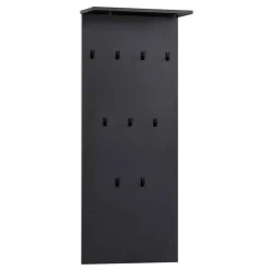 Schwarzes Flurmöbel Set - Anderian (vierteilig)