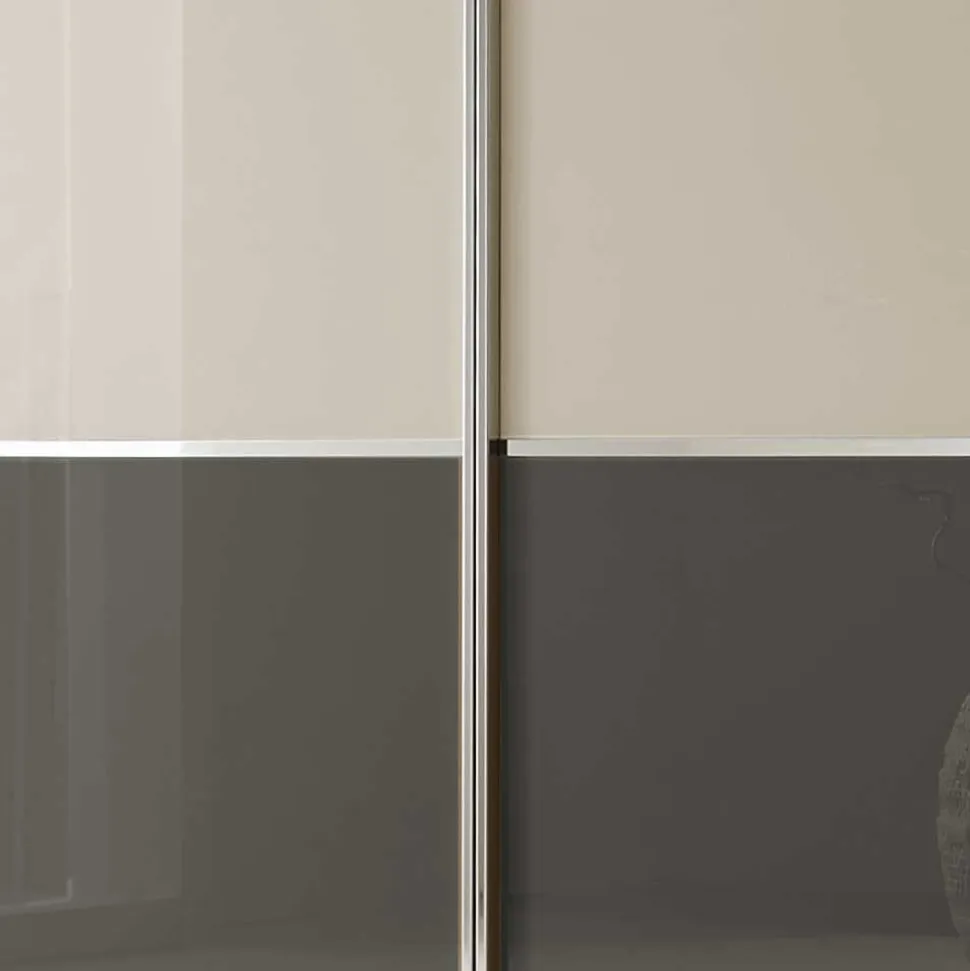 Schwebetüren Schlafzimmerschrank 300 cm breit - Tinaron