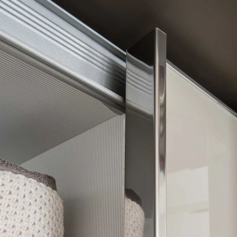 Schwebetüren Schlafzimmerschrank 300 cm breit - Tinaron