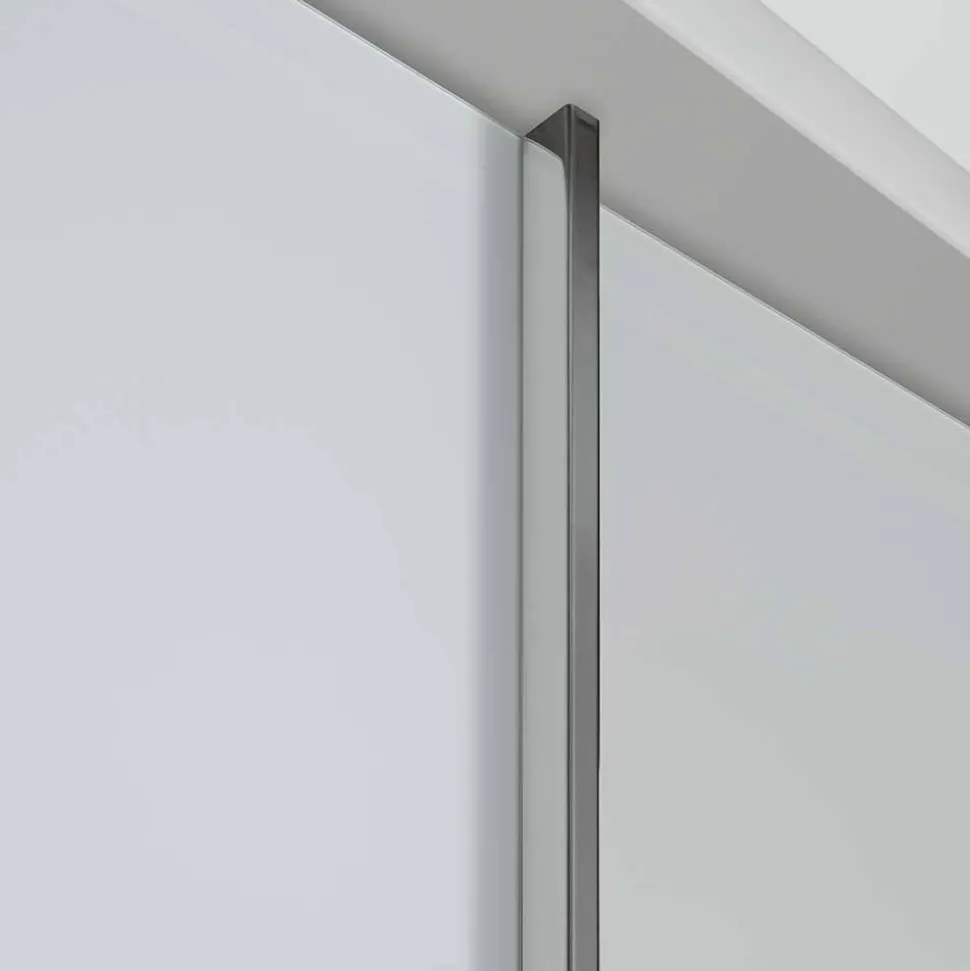 Schwebetüren-Kleiderschrank in Champagner - Nafissa