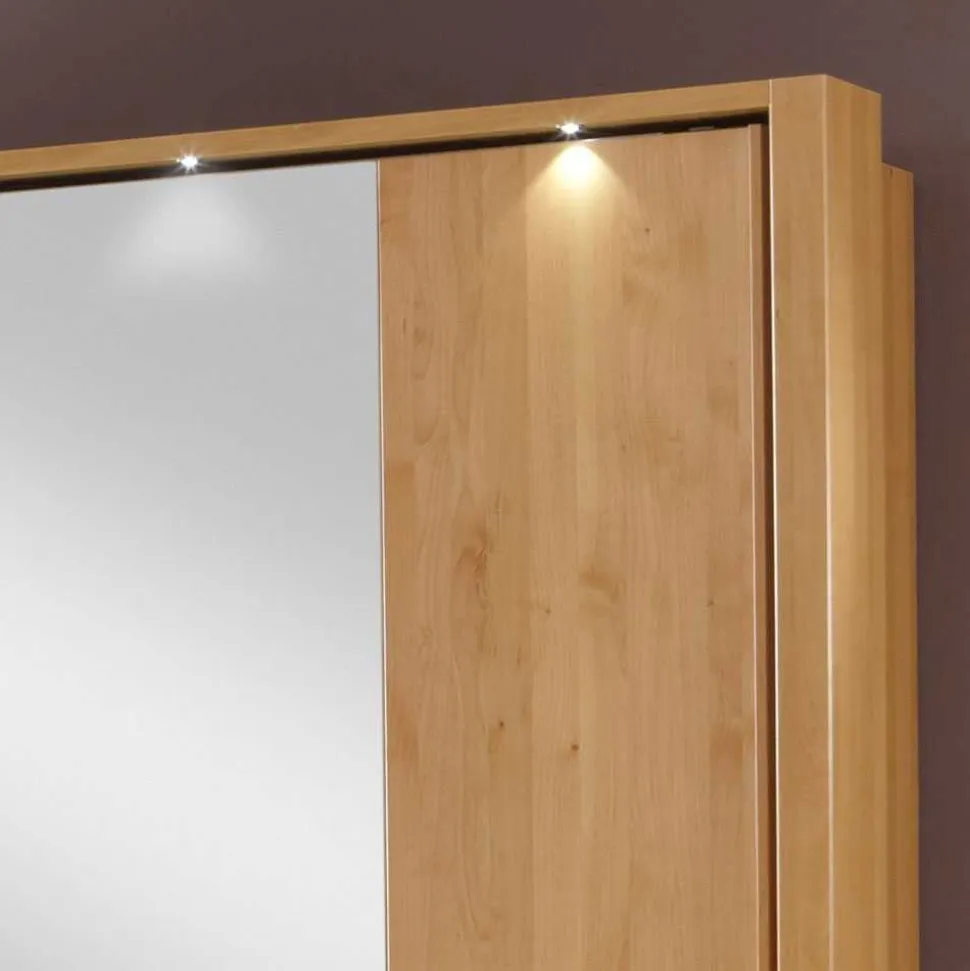 Schwebetürenschrank Bordeaux aus Erle