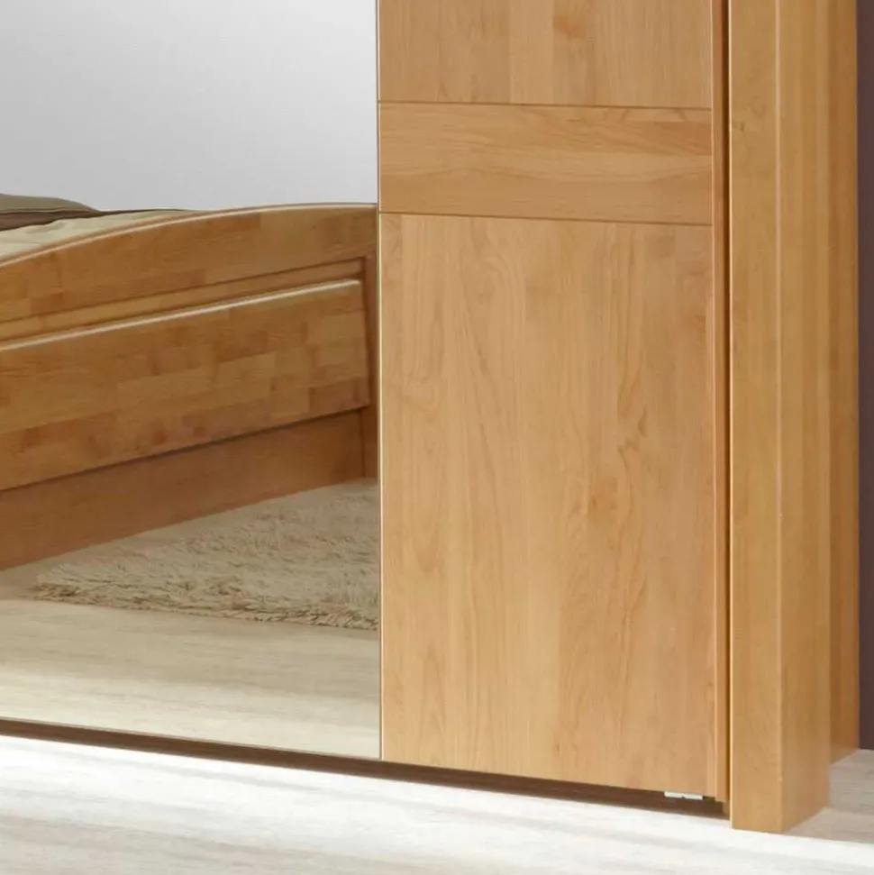 Schwebetürenschrank Bordeaux aus Erle