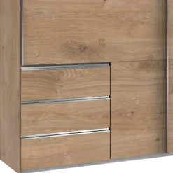 Schwebetürenschrank mit drei Schubladen - Dagidoyo