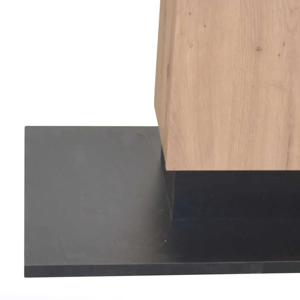 Schwingstühle & Säulentisch ausziehbar - Leggera (fünfteilig)