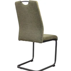 Schwingstühle & Säulentisch ausziehbar - Leggera (fünfteilig)