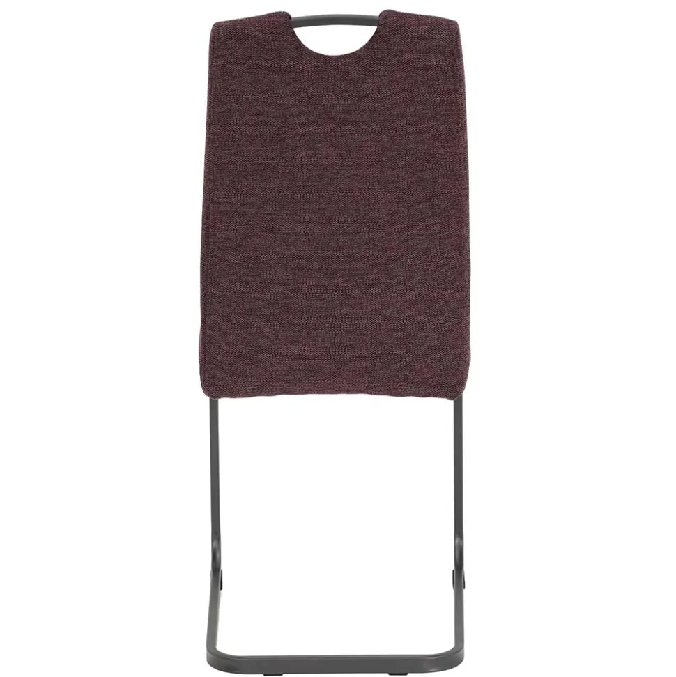 Schwingstühle in Bordeaux - Lowellsa (Set)