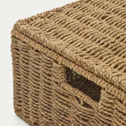 Seegras Kisten mit Deckel - Hedi (zweiteilig)