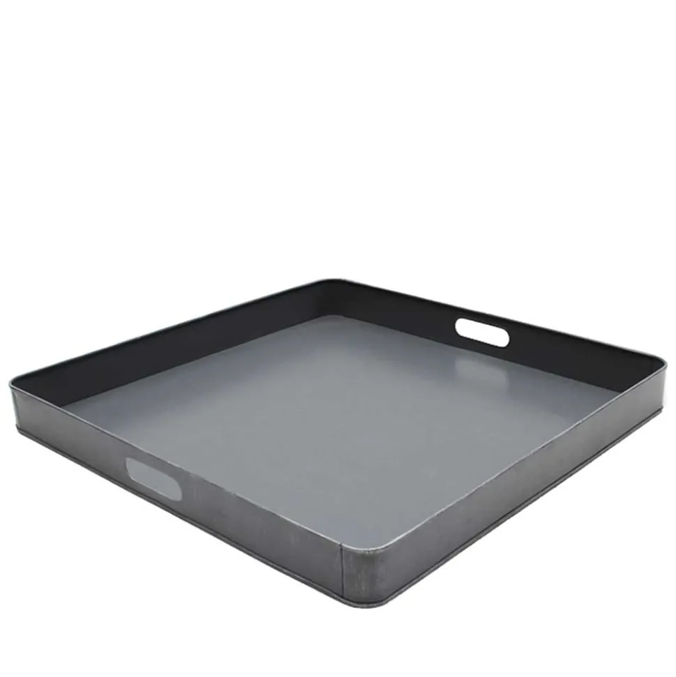 Serviertablett 75x75 cm in Grau - Trane