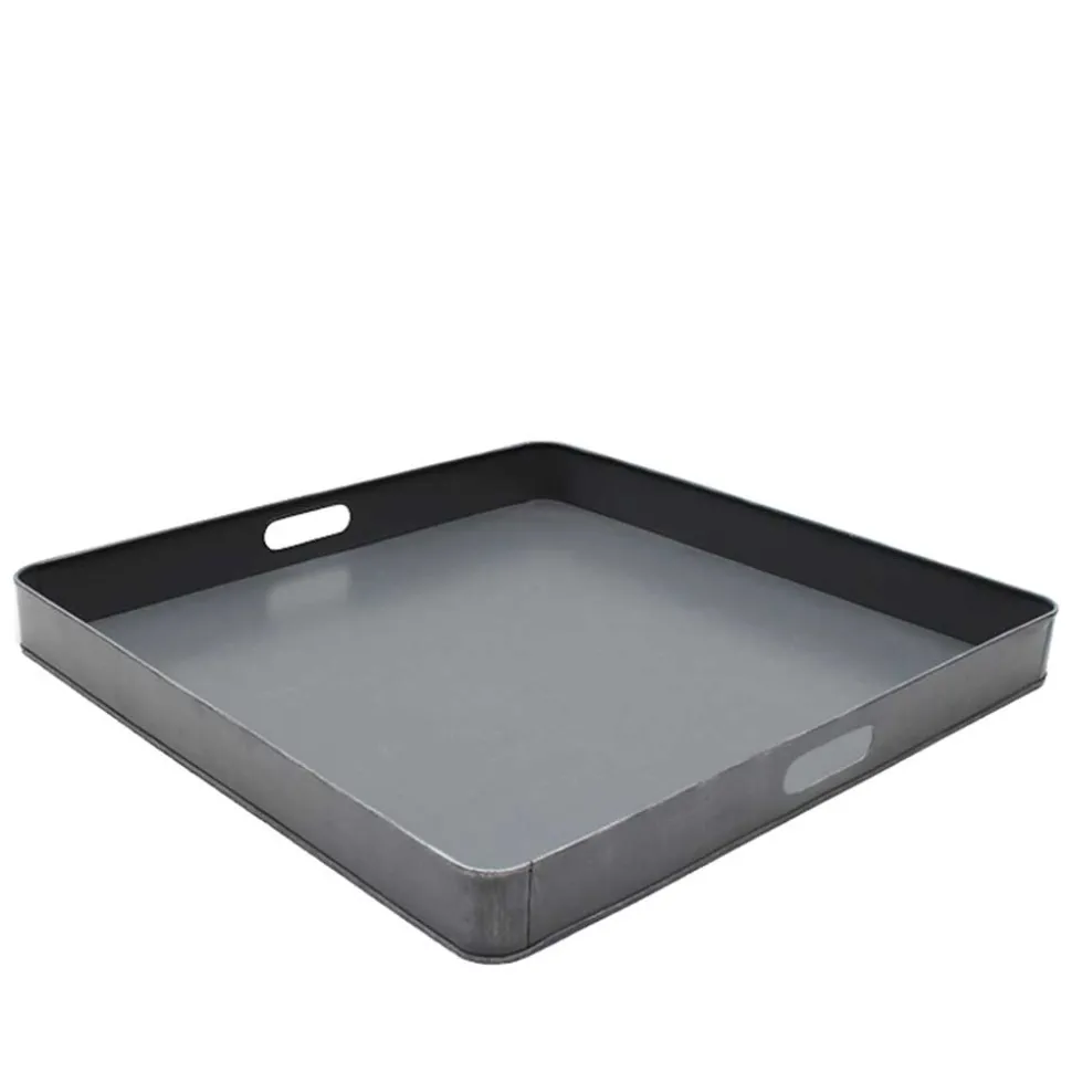 Serviertablett 75x75 cm in Grau - Trane