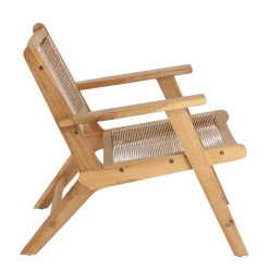 Sessel aus Kunstrattan & Massivholz - Weymo