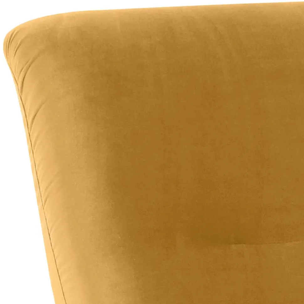 Sessel in Gelb und Nussbaum Braun - Nikaragva