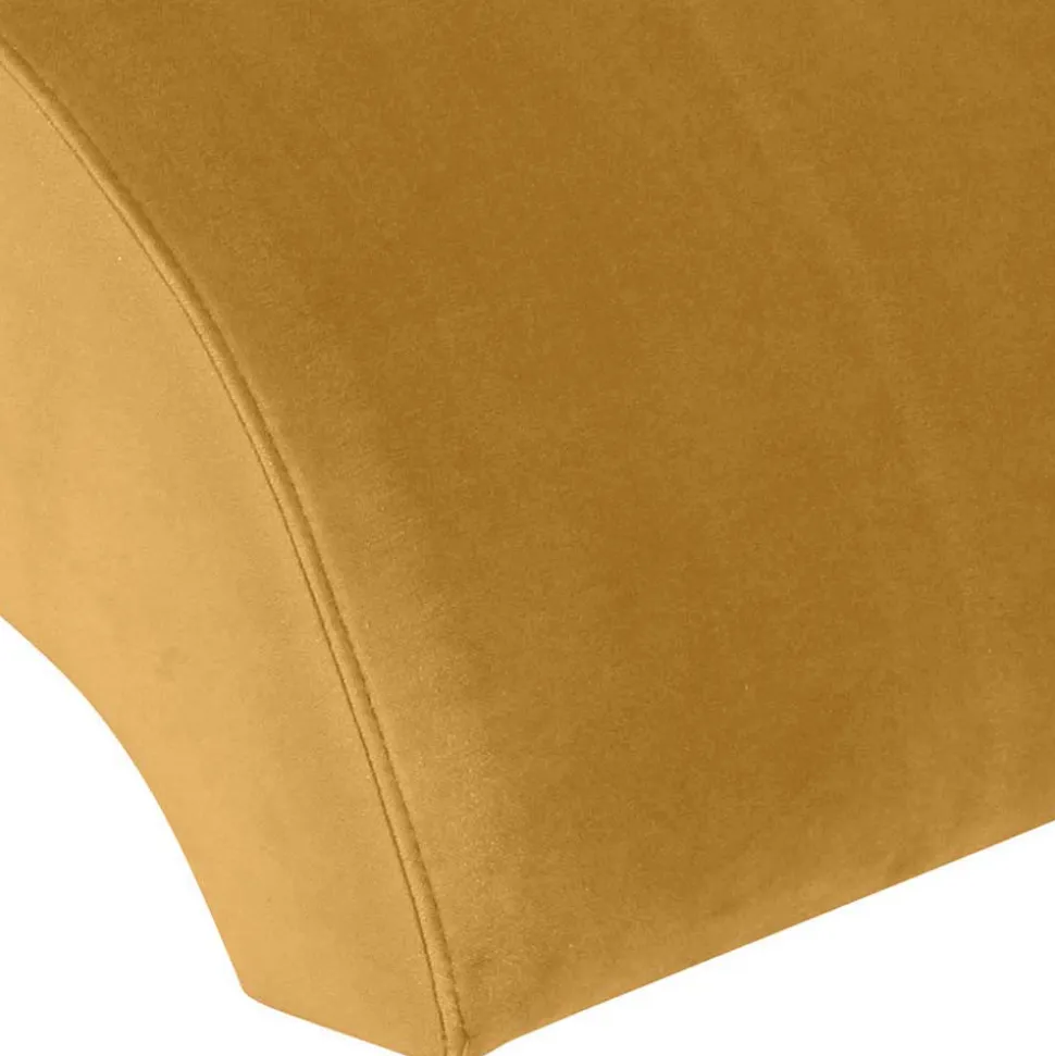 Sessel in Gelb und Nussbaum Braun - Nikaragva