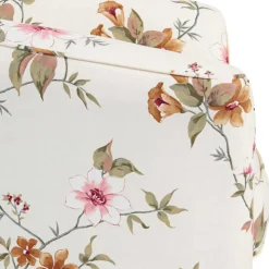 Sessel mit Stoffbezug mit Blumen Dessin - Barbadus