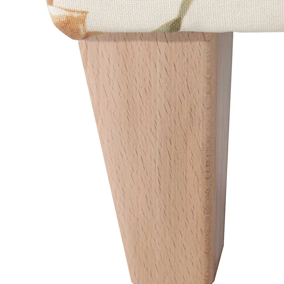 Sessel mit Stoffbezug mit Blumen Dessin - Barbadus