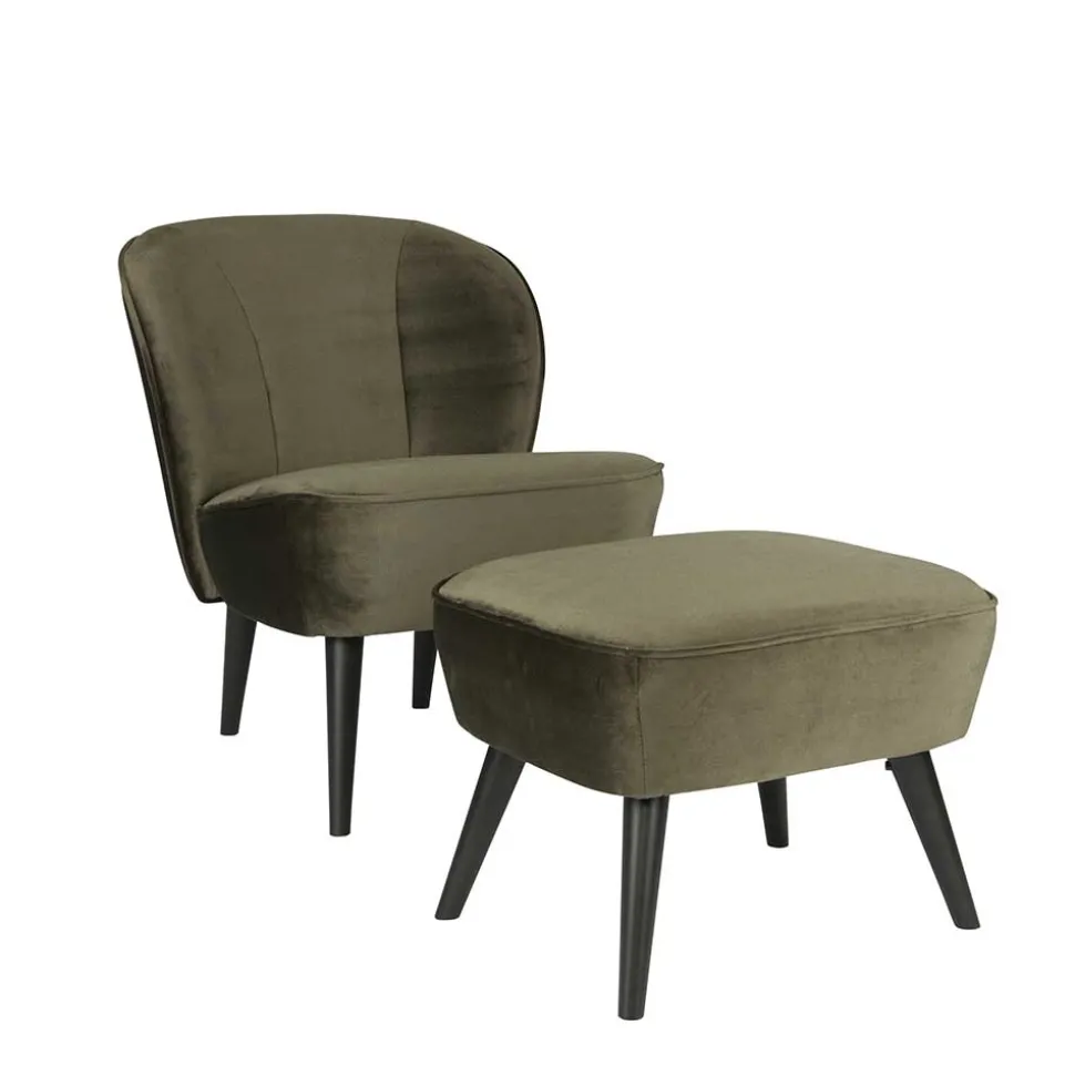 Sessel Vontada in Dunkelgrün