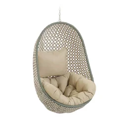 Sessel zum Aufhängen aus Geflecht Kunstrattan - Luka