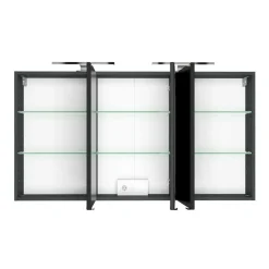 Set Badausstattung mit Doppelwaschtisch - Endely (fünfteilig)