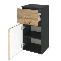 Set Badausstattung mit Doppelwaschtisch - Endely (fünfteilig)